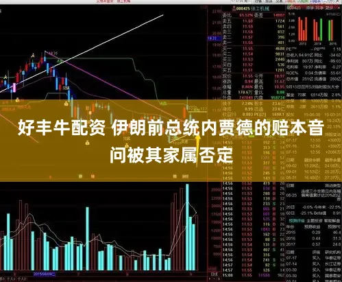 好丰牛配资 伊朗前总统内贾德的赔本音问被其家属否定