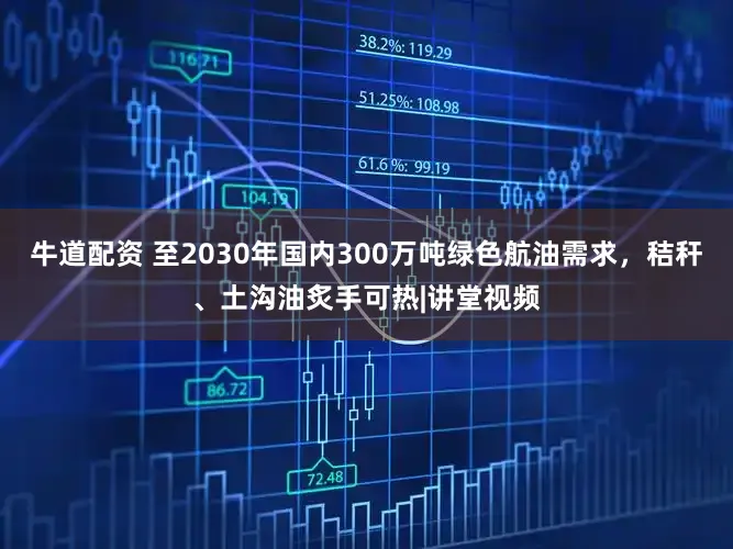 牛道配资 至2030年国内300万吨绿色航油需求，秸秆、土沟油炙手可热|讲堂视频