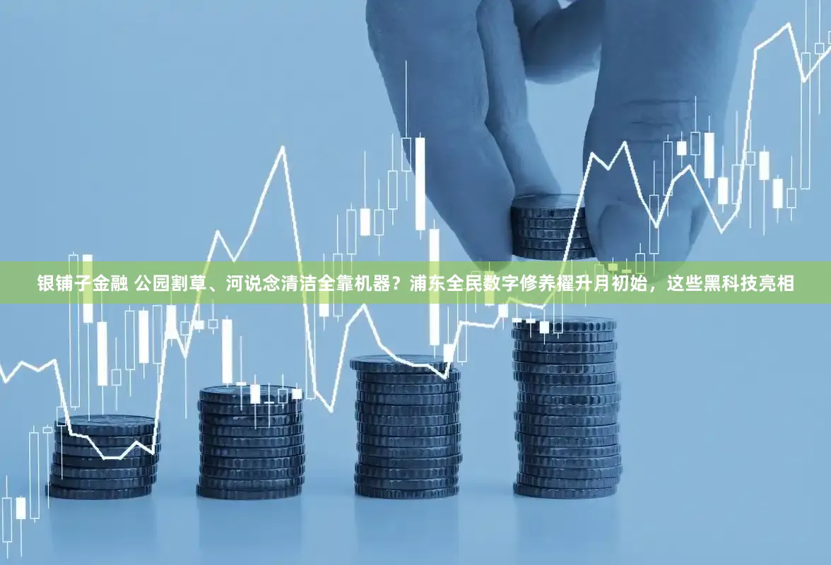 银铺子金融 公园割草、河说念清洁全靠机器?浦东全民数字修养擢升月初始,这些黑科技亮相