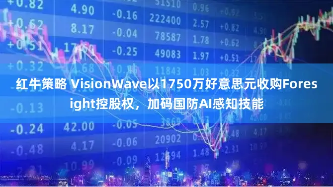 红牛策略 VisionWave以1750万好意思元收购Foresight控股权,加码国防AI感知技能