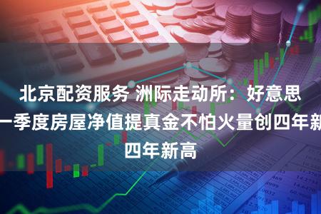 北京配资服务 洲际走动所：好意思国一季度房屋净值提真金不怕火量创四年新高